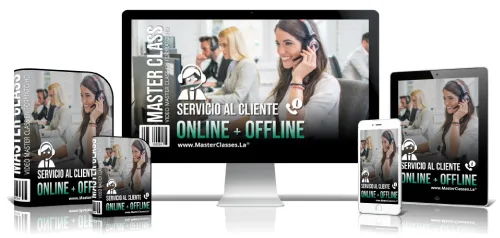 SERVICIO AL CLIENTE ONLINE + OFFLINE